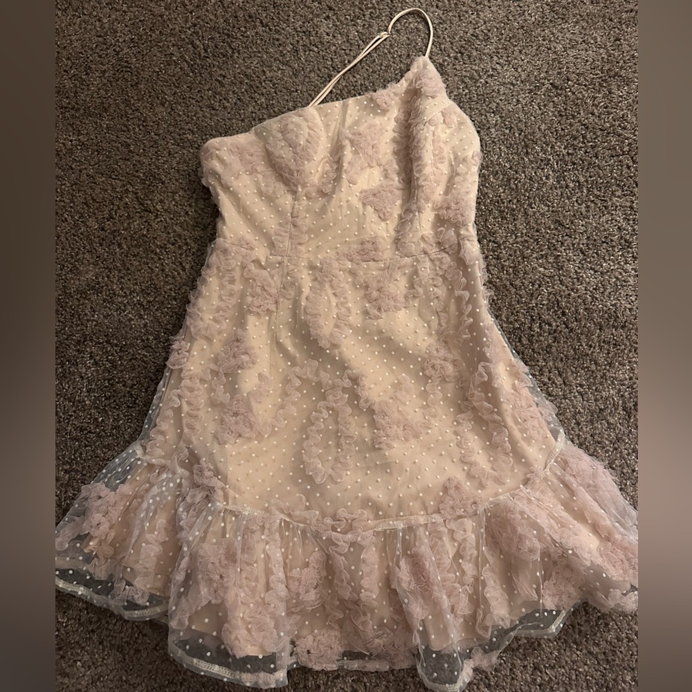 Polka Dot Lace Dress